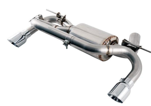 AWE Tuning BMW F3X 335i/435i Touring Edition Axle-Back Exhaust - Chrome Silver Tips (90mm) - GUMOTORSPORT