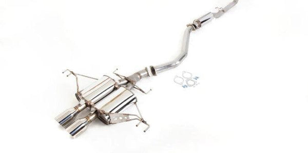 Revel Medallion Touring-S Catback Exhaust - Dual Muffler/ Dual Tip 17-21 Honda Civic Type-R - GUMOTORSPORT