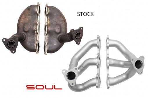 SOUL 17-19 Porsche 991.2 Carrera Sport Headers - GUMOTORSPORT