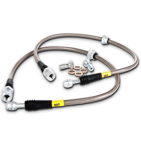StopTech 2000 - 2005 Toyota MR2 Spyder Rear Stainless Steel Brake Lines