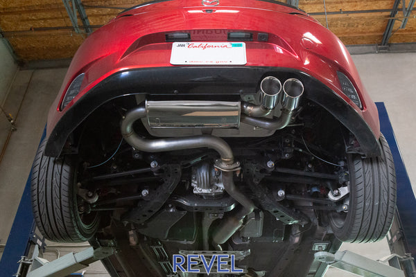Revel 2016 - 2023 Mazda MX-5 Medallion Touring-S Catback Exhaust - Dual Tip / Axle-Back