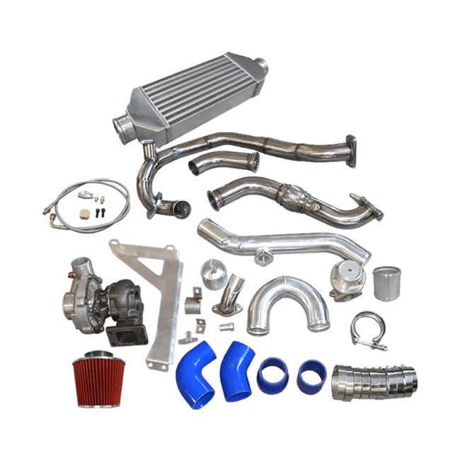 CX Racing Turbo Kit (Intercooler wastegate , BOV) FOR 76-86 JEEP CJ 7 5 6 8 4.2L AMC - GUMOTORSPORT
