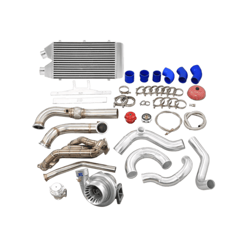 CX Racing Thick wall Turbo Kit (Manifold + Intercooler) FOR 96-00 Honda Civic EK K20 ENGINE - GUMOTORSPORT