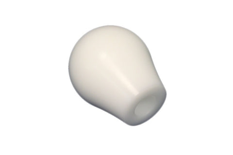 Torque Solution Delrin Tear Drop Shift Knob (White) Universal 10x1.5