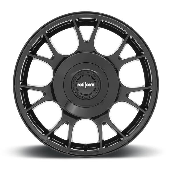 Rotiform R187 TUF-R Wheel 19x8.5 5x112 45 Offset - Gloss Black