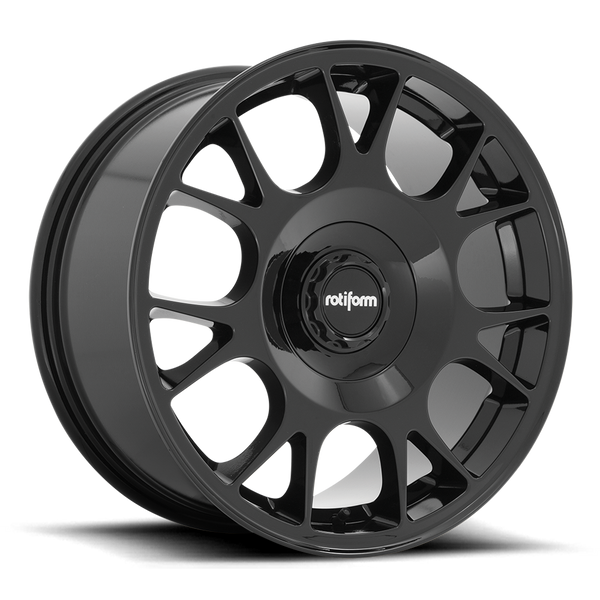 Rotiform R187 TUF-R Wheel 19x8.5 5x112 45 Offset - Gloss Black