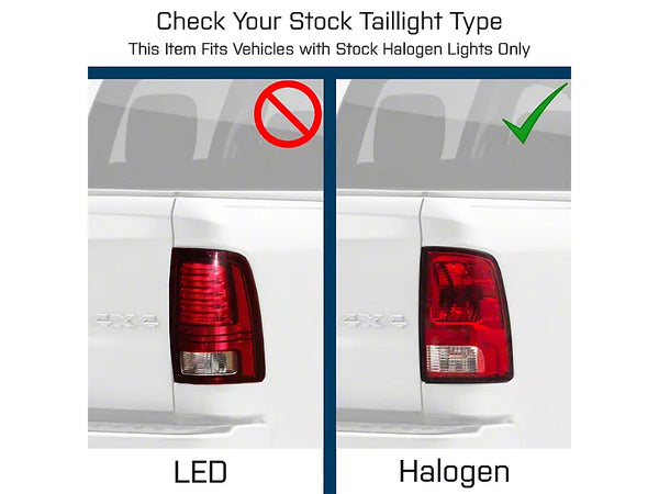 Raxiom 2009 - 2018 Dodge RAM 1500 LED Tail Lights- Black Housing (Smoked Lens)