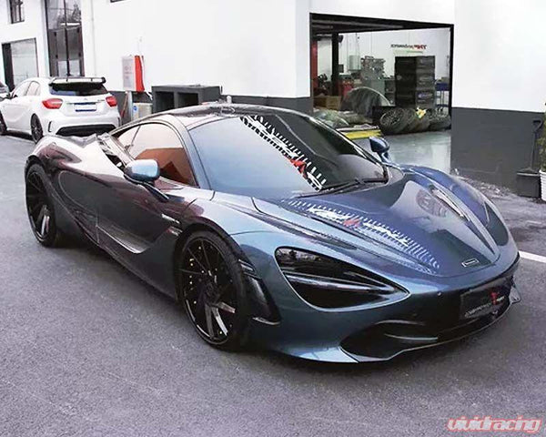VR Aero Carbon Fiber Front Bumper McLaren 720S - GUMOTORSPORT