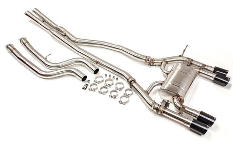 VR Performance BMW M3 | M4 F8x Stainless Valvetronic Exhaust System with Carbon Tips - GUMOTORSPORT