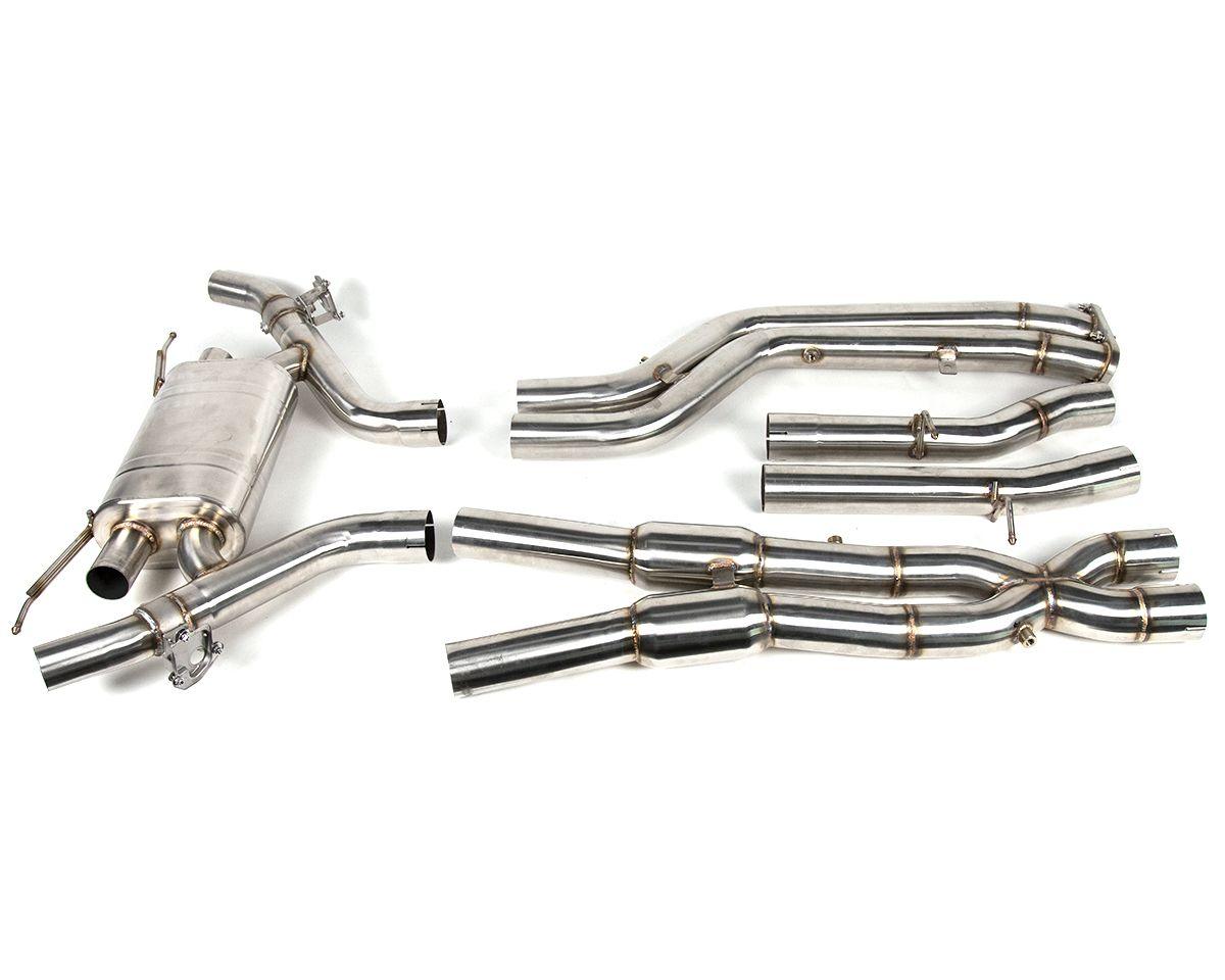 VR Performance BMW X3M X4M Stainless Valvetronic Exhaust System with Carbon Tips - GUMOTORSPORT