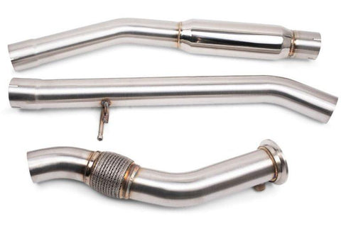 VRSF M57 Downpipe & Midpipe Combo Upgrade for 2008 – 2013 BMW X5D & X6D E70/E71 - GUMOTORSPORT