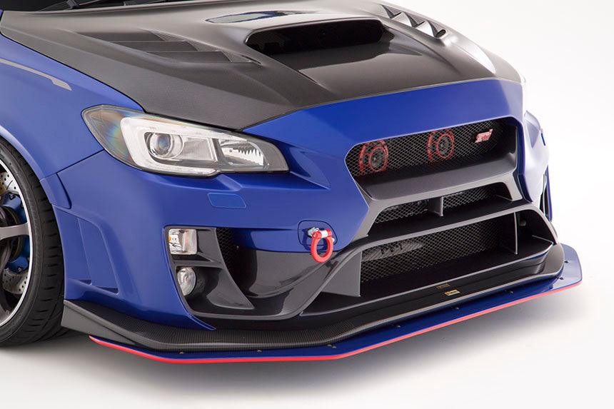 Varis Arising II FRP Front Bumper Extenion Lip Only - 2015+ WRX / 2015+ STI - GUMOTORSPORT