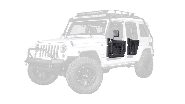 Body Armor 4x4 07-18 Jeep Wrangler Gen 3 Trail Doors Front Pair - GUMOTORSPORT