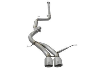 aFe POWER Takeda 3in 304 SS Cat-Back Exhaust w/ Polished Tips 13-17 Ford Focus ST L4-2.0L (t) - GUMOTORSPORT