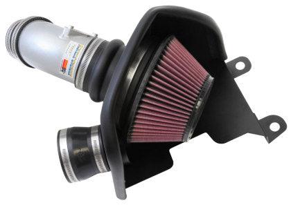 K&N 2012- 2015 Honda Civic Si 2.4L L4 Silver Typhoon Intake (kn69-1019TS) - GUMOTORSPORT