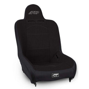 PRP Premier High Back Suspension Seat (Two Neck Slots) - All Black - GUMOTORSPORT