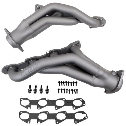 BBK 11-20 Dodge Challenger Hemi 6.4L Shorty Tuned Length Exhaust Headers - 1-7/8in Titanium Ceramic - GUMOTORSPORT