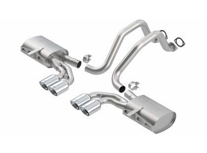 Borla  1997-2004 Chevrolet Corvette Base Cat-Back Exhaust System S-Type II Part # 140427 - GUMOTORSPORT