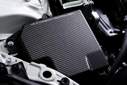 HKS Fuse Box Cover Dry Carbon Fiber - Subaru BRZ / Toyota GR86 2022+ - GUMOTORSPORT