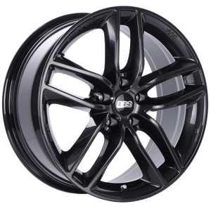 BBS SX 17x7.5 5x114.3 ET42 Crystal Black Wheel -82mm PFS/Clip Required - GUMOTORSPORT