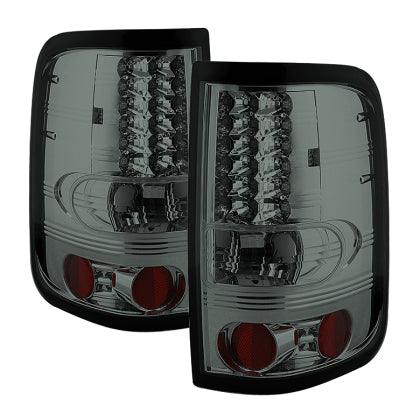 Spyder Ford F150 Styleside 04-08 (Not Fit Heritage & SVT)LED Tail Lights Smoke ALT-YD-FF15004-LED-SM - GUMOTORSPORT