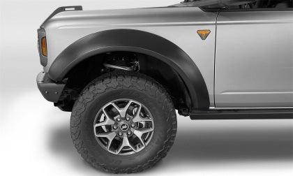 Bushwacker 2021+ Ford Bronco 4-Door Extend-A-Flares 4pc - Black - GUMOTORSPORT