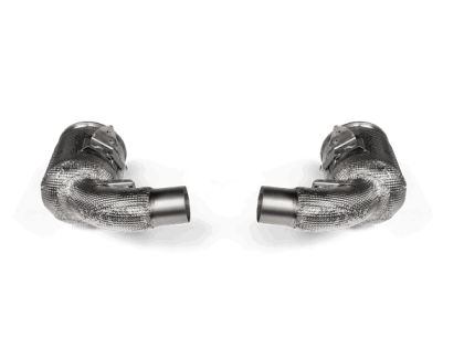 Akrapovic 20-21 Porsche 911 Turbo/Turbo S (992) Link Pipe Set w/Catalytic Converter (SS) - GUMOTORSPORT