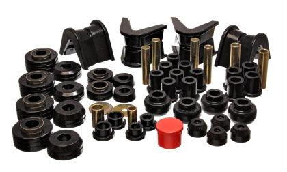 Energy Suspension 73-79 Ford F-150 Pickup 4WD Black Hyper-flex Master Bushing Set - GUMOTORSPORT