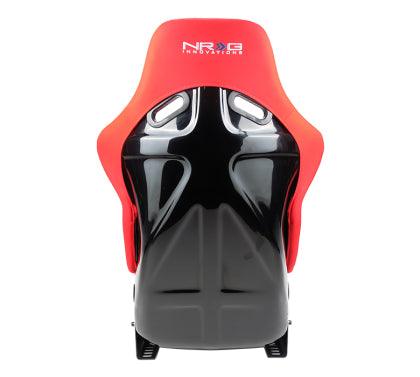 NRG FRP Bucket Seat (Red Cloth) - Large - GUMOTORSPORT
