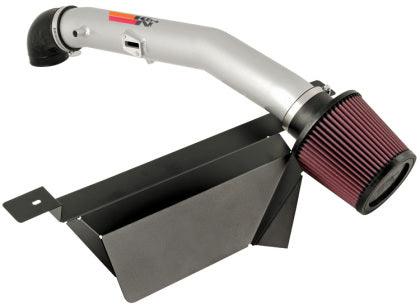 K&N 2006 - 2009 Pontiac Solstice / Saturn Sky L4-2.4L Silver Typhoon Short Ram Intake - GUMOTORSPORT