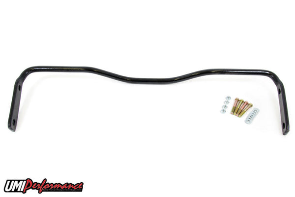 UMI Performance 78-88 GM G-Body 1in Solid Rear Sway Bar ( Red / Black )