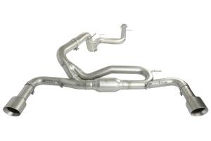 cp-e MazdaSpeed3 Dual 3in Cat-Back Exhaust System - Mazdaspeed3 2010-2013 - GUMOTORSPORT