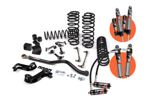 JKS Jeep Wrangler JL J-Kontrol 2.5in 4Dr w/Fox 2.0 Performance Series Shocks STD Rate Coils