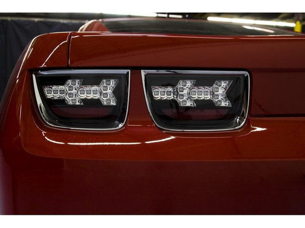 Spyder Chevy Camaro 2010 - 2013 LED Tail Lights Black ALT-YD-CCAM2010-LED-BK - GUMOTORSPORT