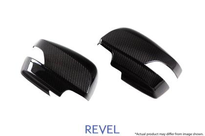 Revel GT Dry Carbon Mirror Covers (Left & Right) 15-18 Subaru WRX/STI - 2 Pieces - GUMOTORSPORT