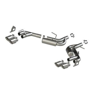 MBRP 2.5" Dual Axle Back, NPP, Quad Tips, T304 , Chevy Camaro, V6 3.6L 2016 - 2021 - GUMOTORSPORT