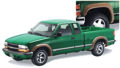 Bushwacker 95-05 Chevy Blazer Extend-A-Fender Style Flares 4pc Excludes ZR2 Flare Package - Black - GUMOTORSPORT