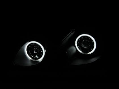 ANZO 1998-2005 Lexus Gs300 Projector Headlights w/ Halo Black - GUMOTORSPORT