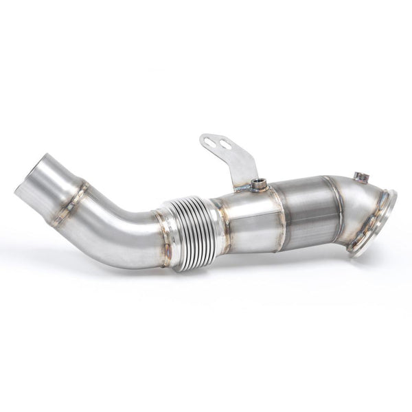 AMS Performance 2020+ Toyota Supra A90 Street Downpipe w/GESI Catalytic Converter - GUMOTORSPORT