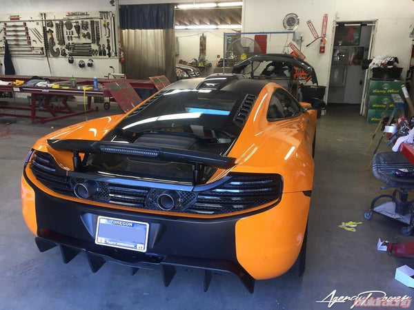 VR Aero Carbon Fiber Air Brake OEM Style McLaren MP4-12C | 650S - GUMOTORSPORT