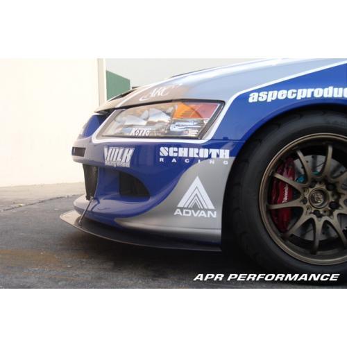 APR Performance Carbon Fiber Front Splitter | 2003-2005 Mitsubishi Lancer Evolution 8 - GUMOTORSPORT