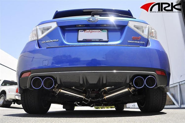 ARK Performance GRiP Cat Back Exhaust | 2008-2014 Subaru Impreza WRX / STi Hatchback - GUMOTORSPORT
