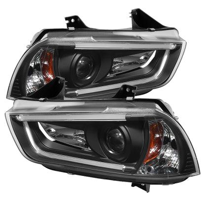 Spyder Dodge Charger 2011 - 2014 Projector Headlights Xenon/HID- Light DRL Blk PRO-YD-DCH11-LTDRL-HID-BK - GUMOTORSPORT