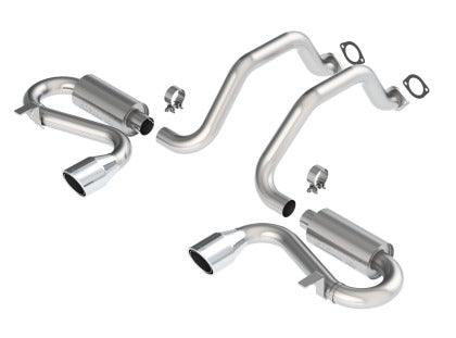 Borla 1997 - 2004 Chevrolet Corvette Cat-Back Exhaust System S-Type Classic Part # 140017 - GUMOTORSPORT