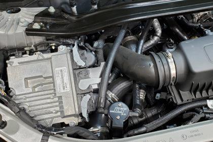 JLT 2020 - 2022 Ford Explorer 3.0L EcoBoost Oil Separator 3.0 Passenger Side - Black Anodized - GUMOTORSPORT