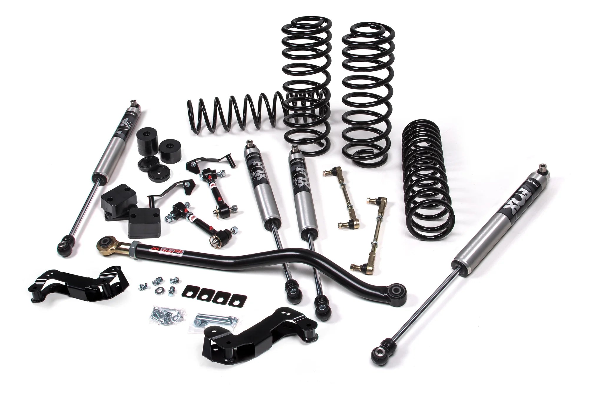 JKS 3" Lift Kit | J-Kontrol | Wrangler JL 2-Door - w/Fox 2.0 Performance Series Shocks STD Rate Coils