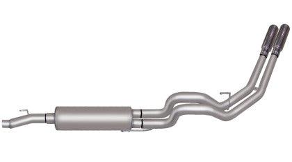 Gibson 04-08 Ford F-150 STX 4.6L 2.5in Cat-Back Dual Sport Exhaust - Stainless - GUMOTORSPORT