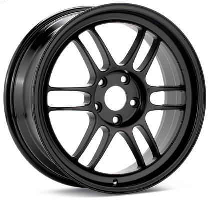 Enkei RPF1 18x8.5 5x114.3 30mm Offset 73mm Bore Matte Black Wheel Evo 8 & 9 / 350Z / G35 - GUMOTORSPORT