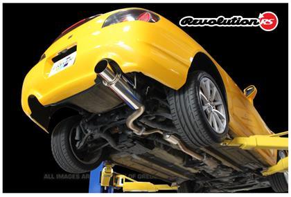 GReddy 2000 - 2009 Honda S2000 63.5mm Revolution RS Single Exit Cat-Back Exhaust - GUMOTORSPORT