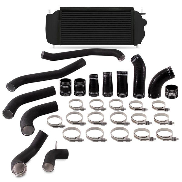 Mishimoto 2017+ Ford F150 3.5L EcoBoost Performance Intercooler Kit - Black Cooler Black Pipes - GUMOTORSPORT